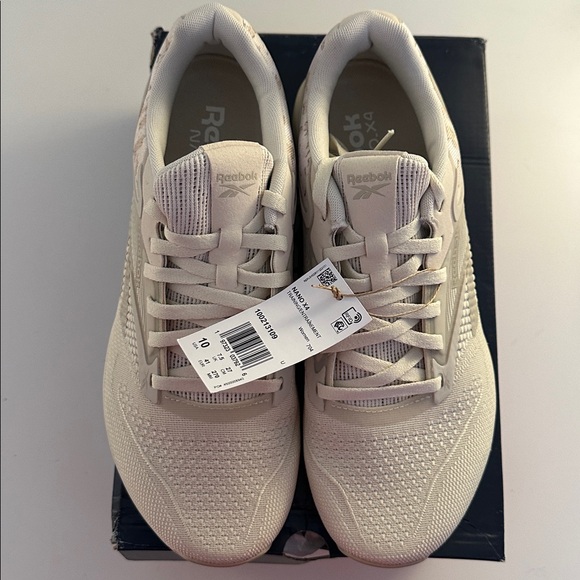 Reebok Women's Nano X4 Traning Alabaster Beige Chalk Size 10 New Box 100213109 - Picture 6 of 8
